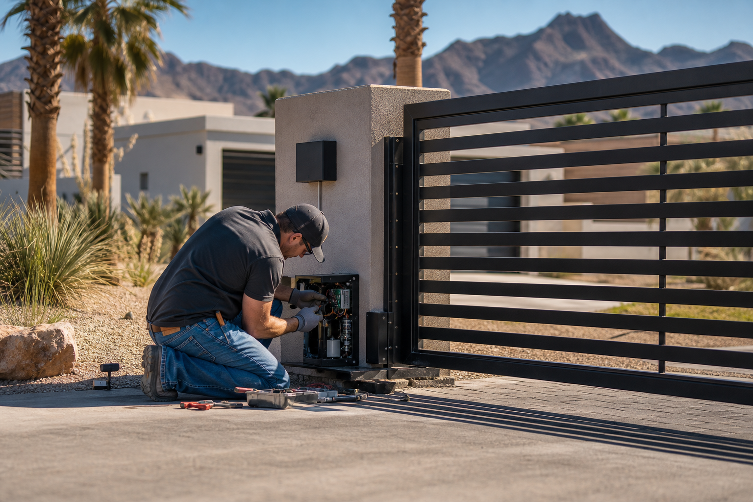 DIY vs. Professional Gate Repair: What Las Vegas Homeowners Should Know